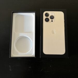 (EMPTY BOX ONLY) ORIGINAL Apple iPhone 13 Pro Gold 128GB